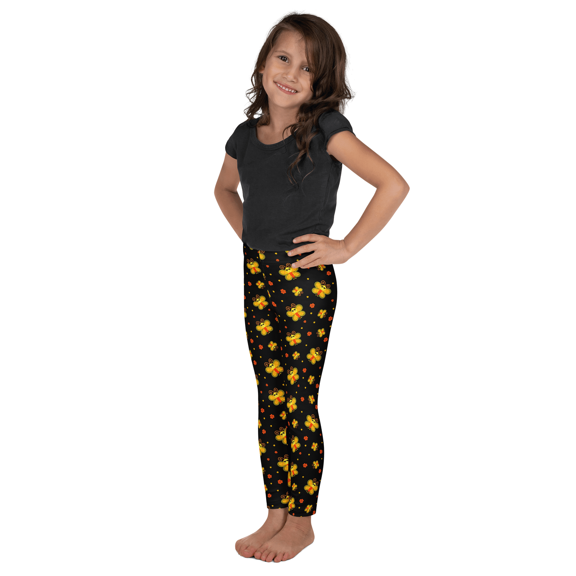 Cute butterflies Kids Leggings product image (4)