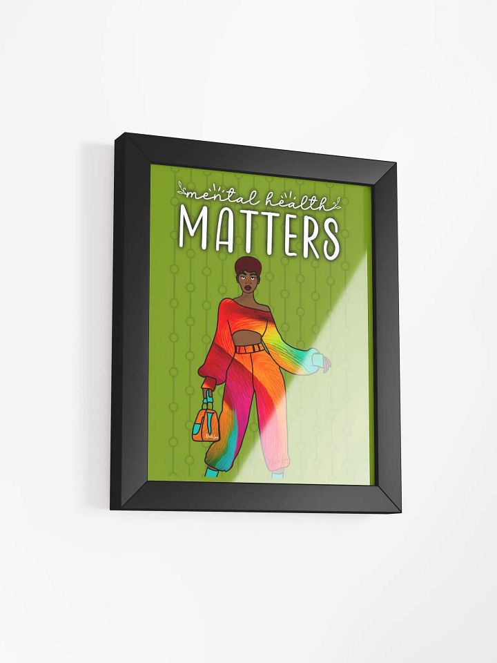 Vibrant Mental Health Matters Poster product image (2)
