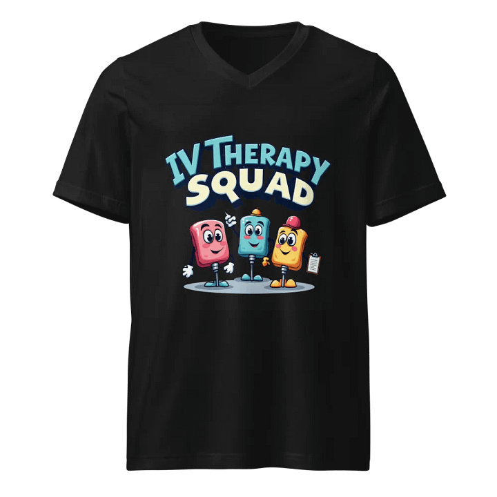 Cheerful IV Therapy Squad V-Neck Tee product image (1)