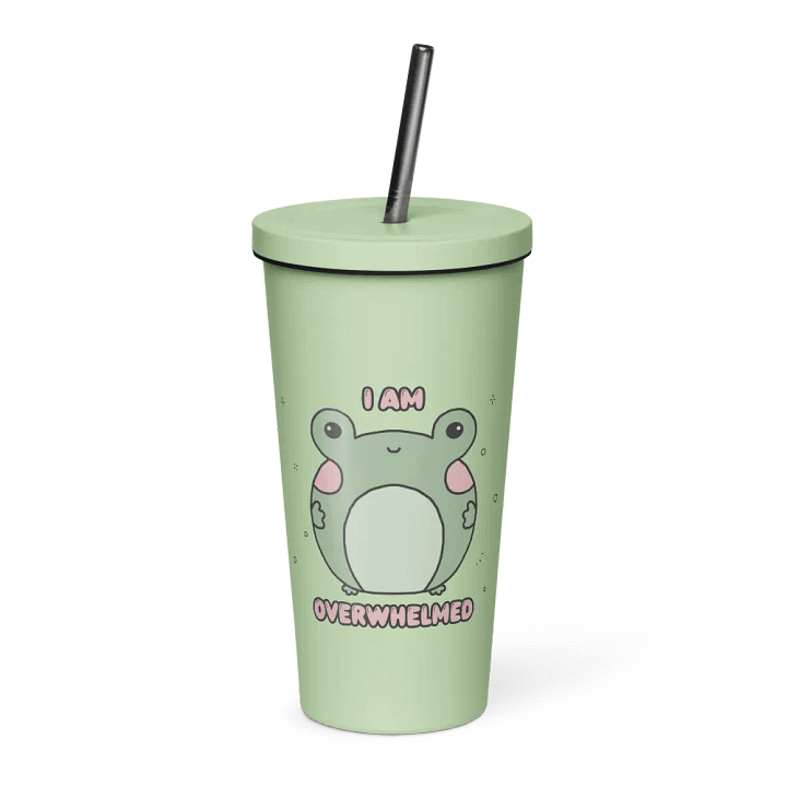 I Am Overwhelmed Insulated Tumbler product image (1)