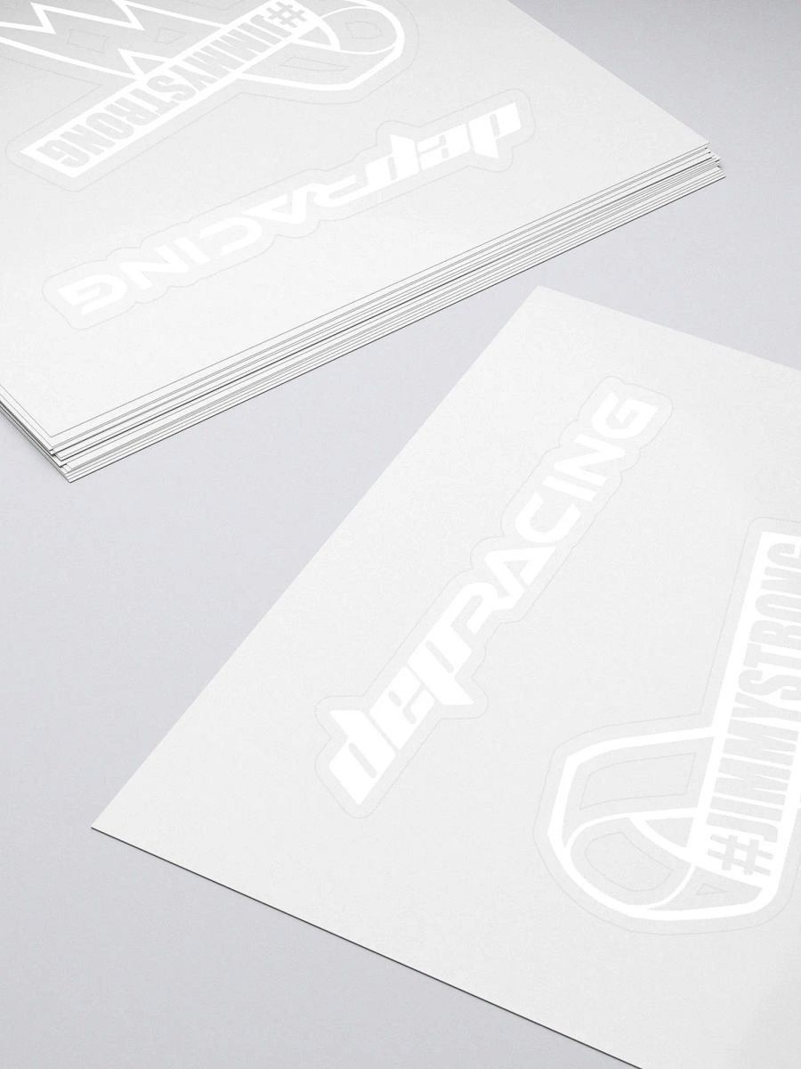 DEPRacing & #Jimmystrong Window Stickers product image (12)