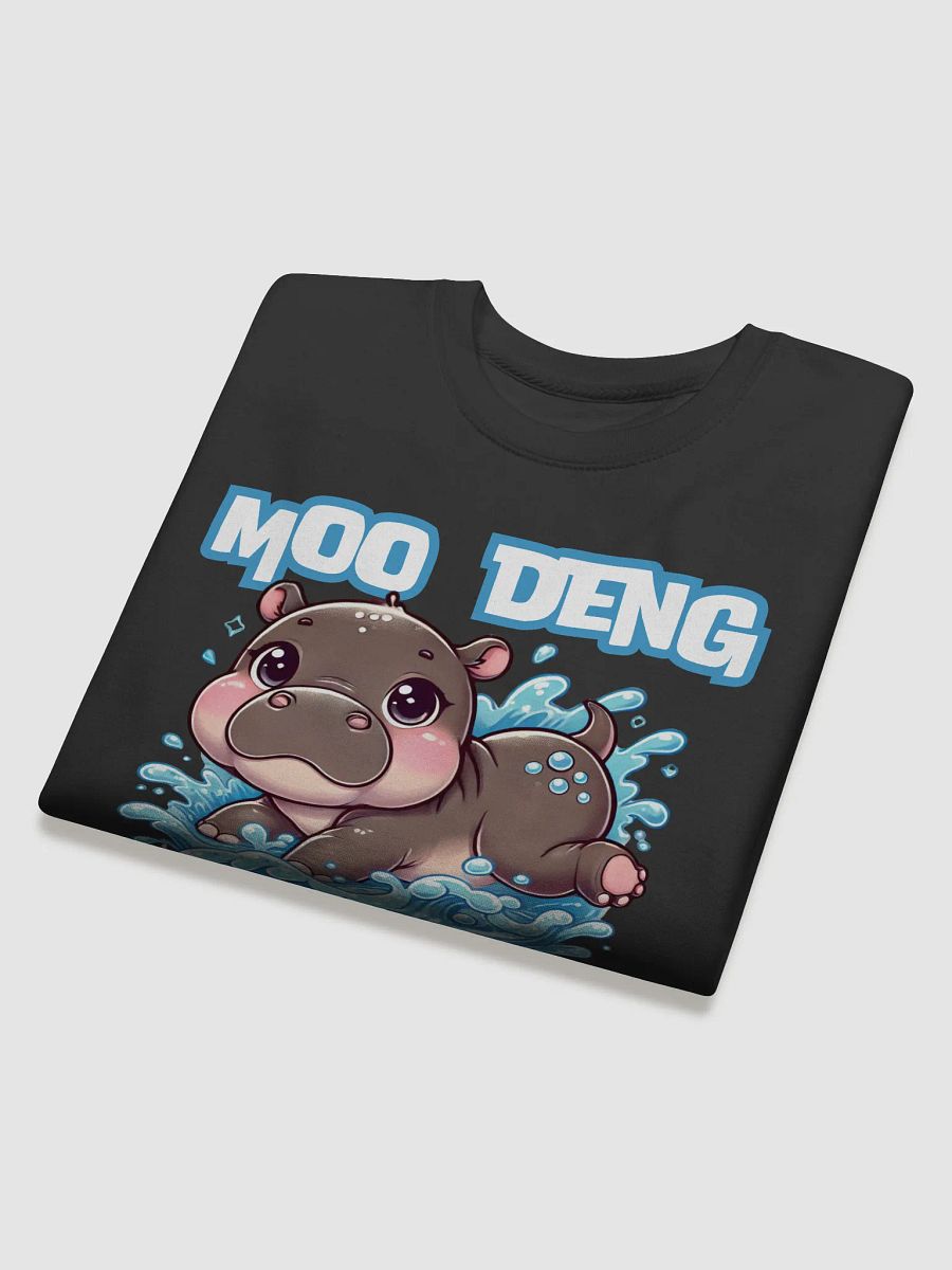 Moo Deng Hippo Splash Premium Sweatshirt product image (4)