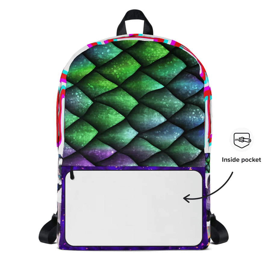 retro snake signature backpack product image (10)