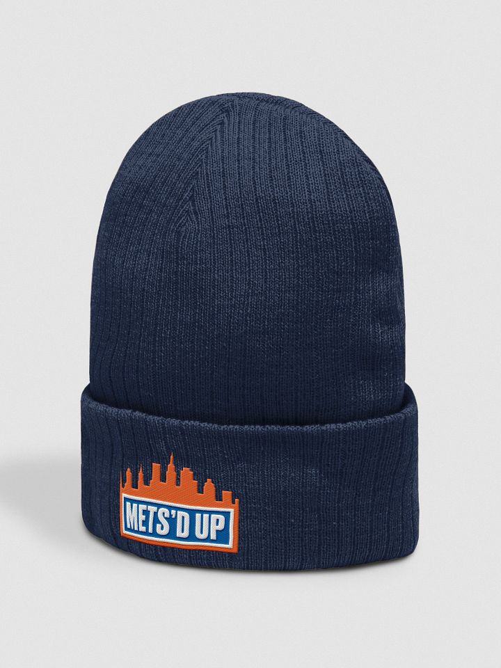 Orange City Ribbed Knit Beanie product image (6)