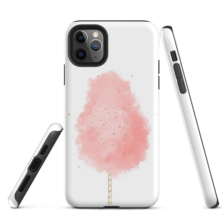 🍭 ✨ Golden Fluff Cotton Candy Phone Case 💕 product image (1)
