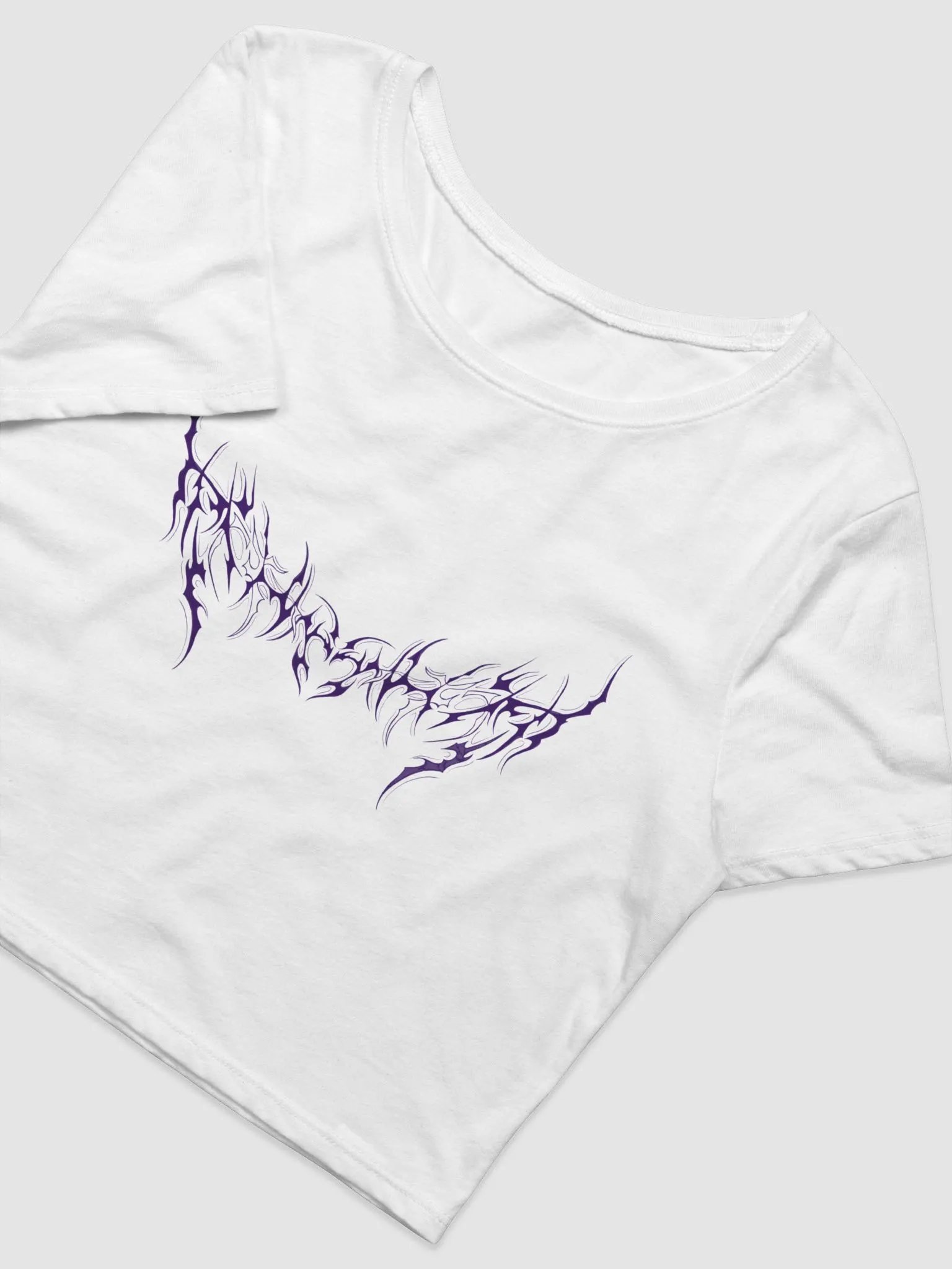 purple tribal crop-top product image (3)