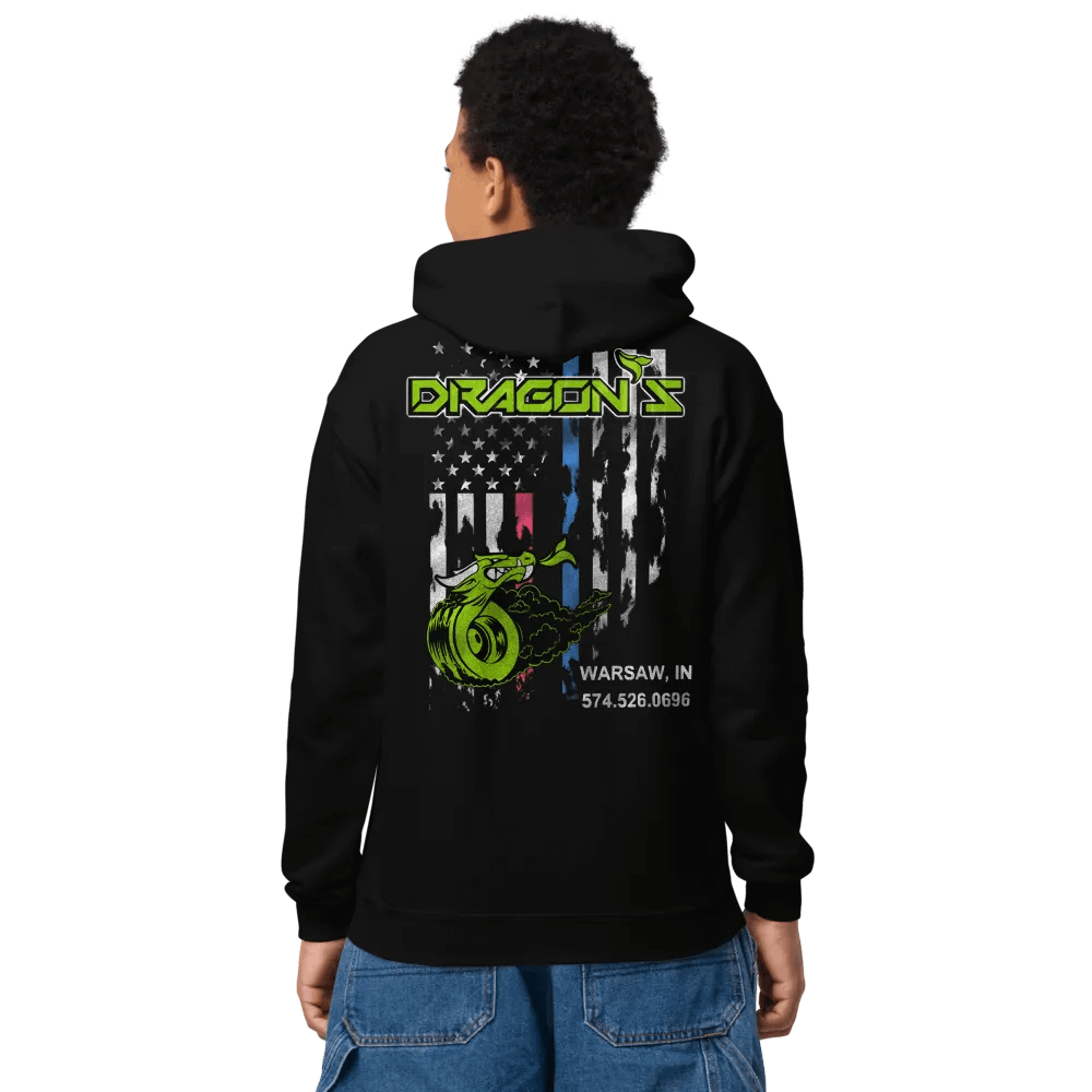 Dragon's Fury Youth Hoodie product image (9)