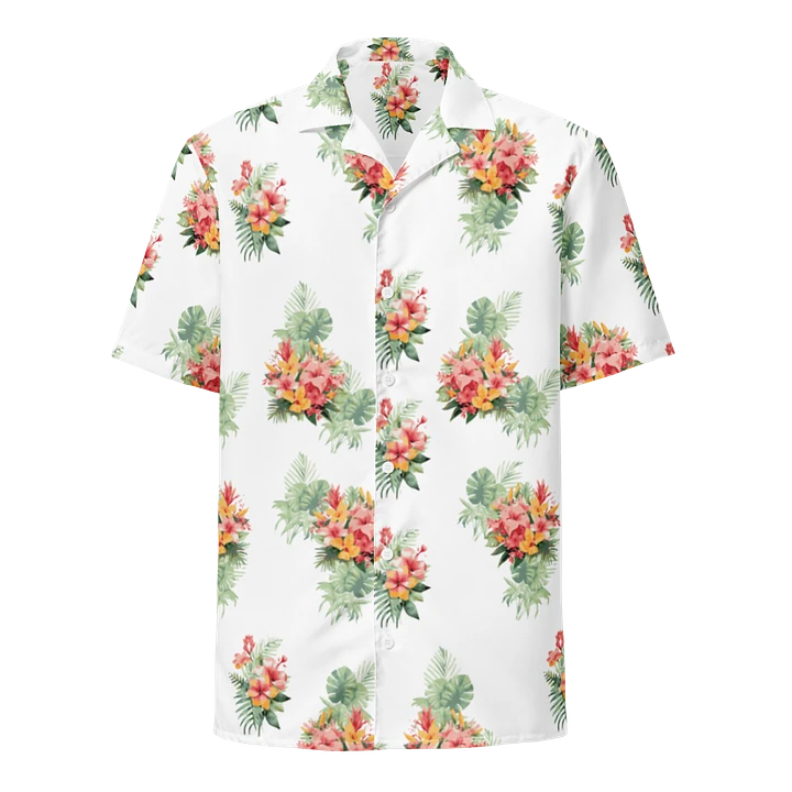 Hawaiian Style Shirt, Tropical Florals product image (1)