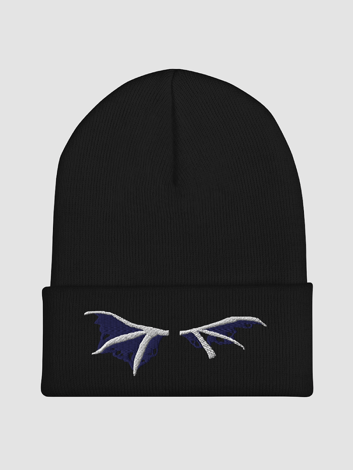 [honeydewmelen] Embroidered Cuffed Beanie product image (2)