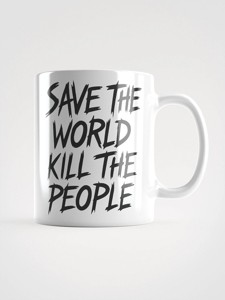 Lethargic (V1) "Save the World" Coffee Cup 2 product image (5)