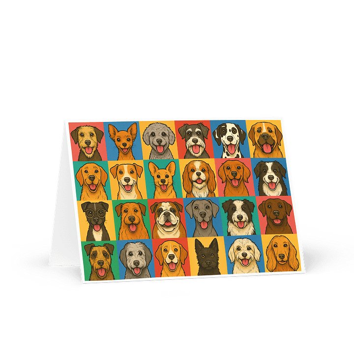 Pawtrait Parade Greeting Card – Arf & Wag Edition product image (1)
