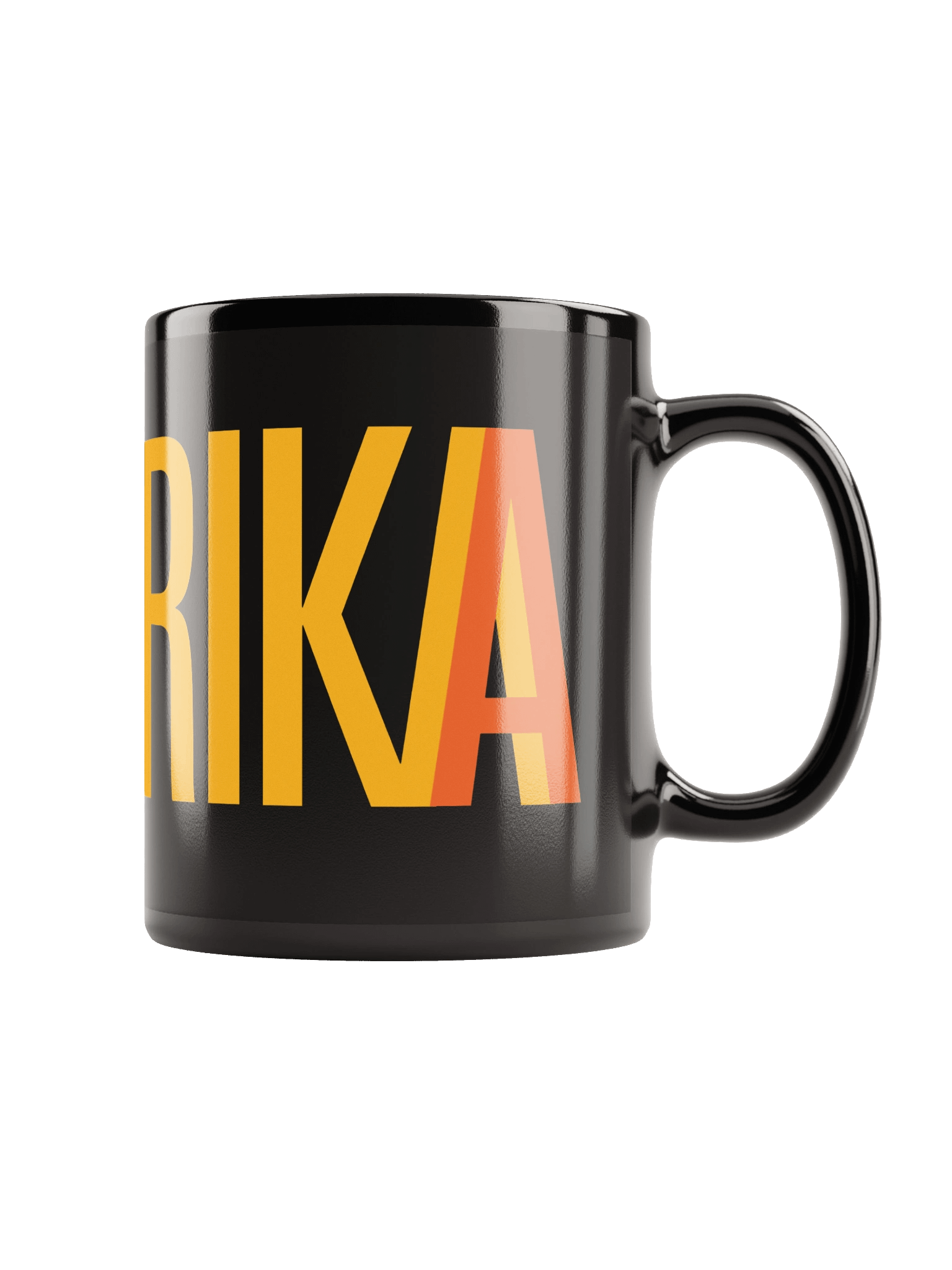 ESSOTERIKAA BLACK GLOSSY MUG product image (1)