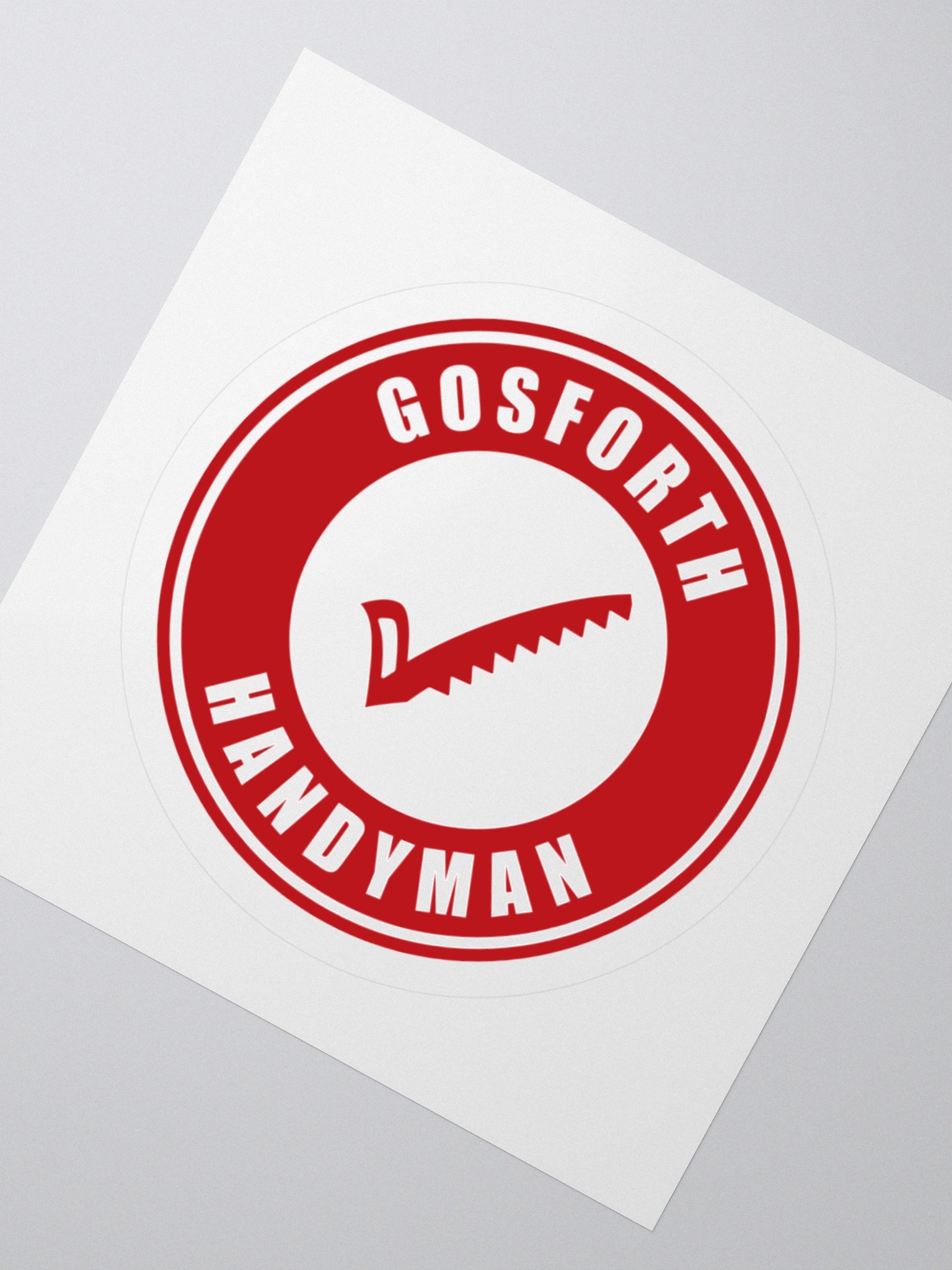Gosforth Handyman Stickers product image (2)