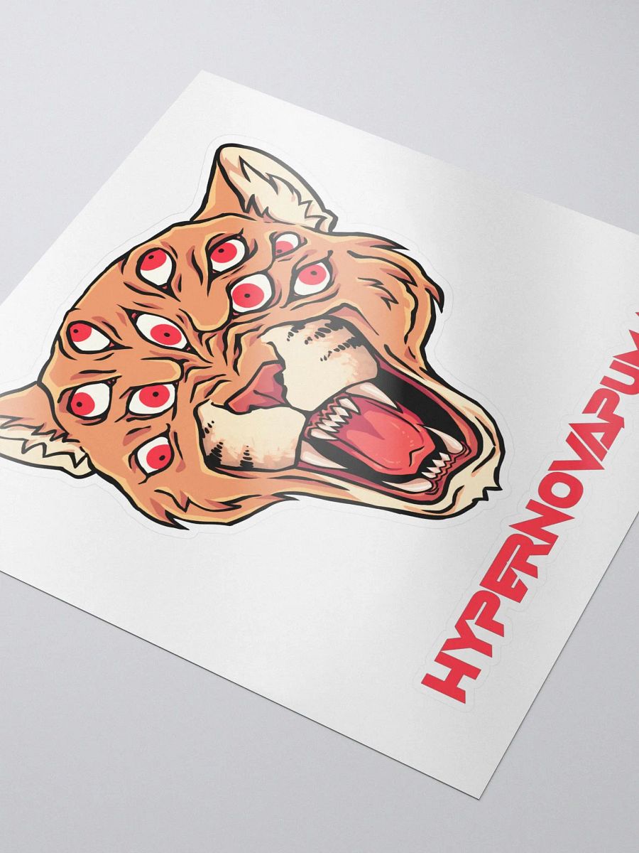 Puma Eye Logo w/Text Sticker product image (3)