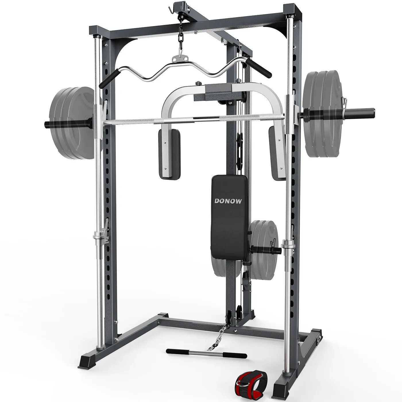 New ProductSmith Machine Power Cage Power Rack Squat Rack Home Gym System No Weights Bench product image (1)