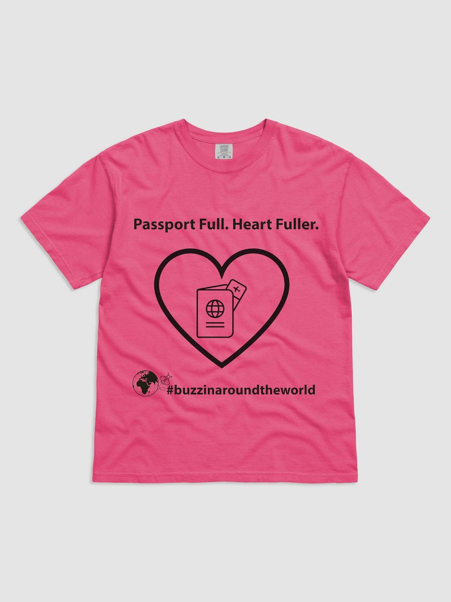 Passport Full. Heart Fuller. - T-Shirt product image (3)
