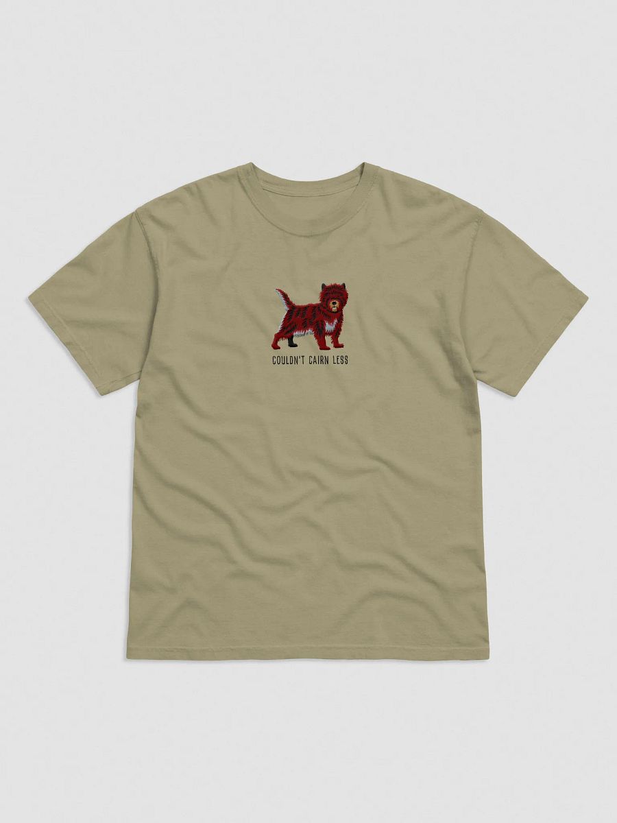 Couldn't Cairn Less T-Shirt(Embroidered) of a Cairn Terrier(Red Brindle) product image (9)