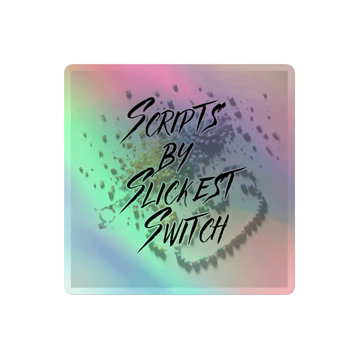 Slickest Switch Sticker Holographic product image (2)