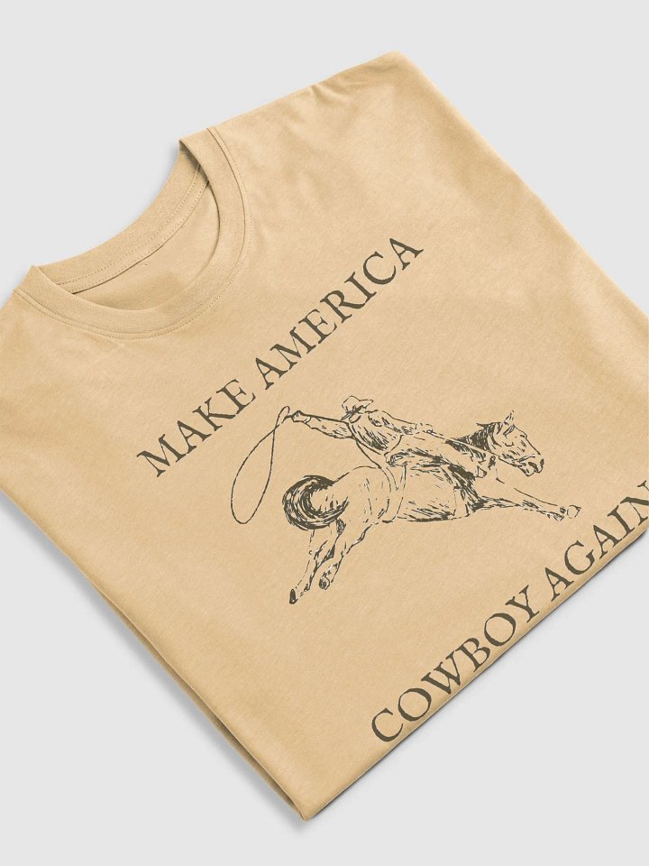 "Make America Cowboy Again" | Premium Unisex Heavyweight Tee product image (7)