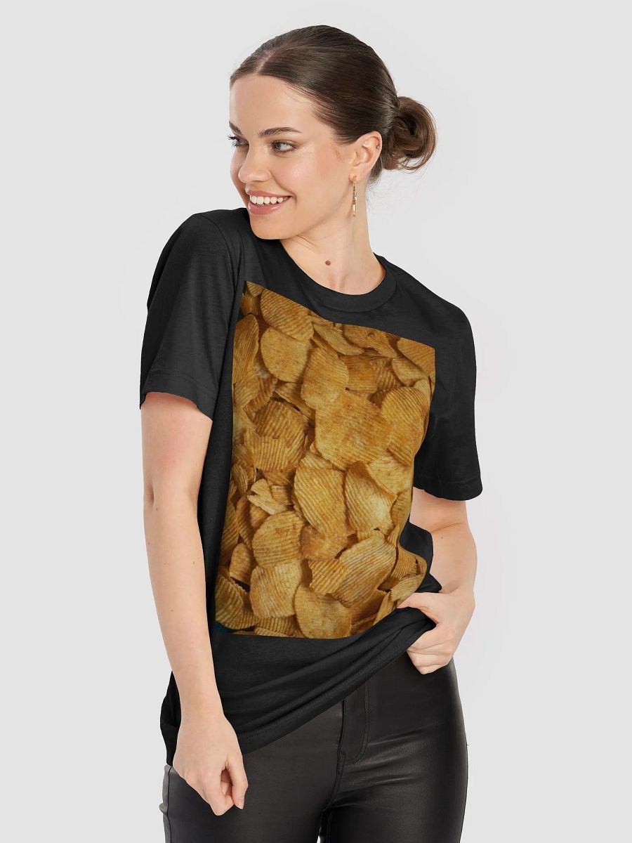 Potato Chips T-Shirt Black product image (8)