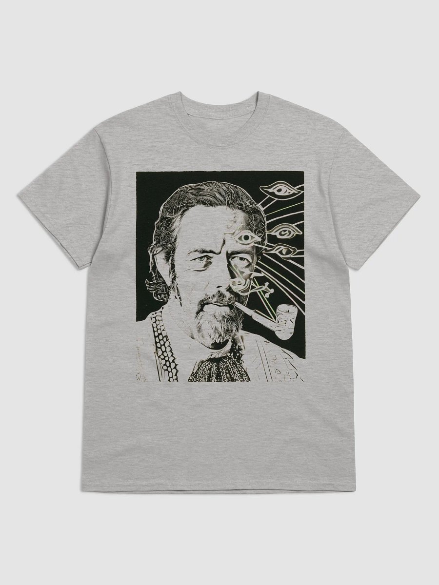 Alan Watts Surreal Visionary Portrait T-Shirt product image (1)