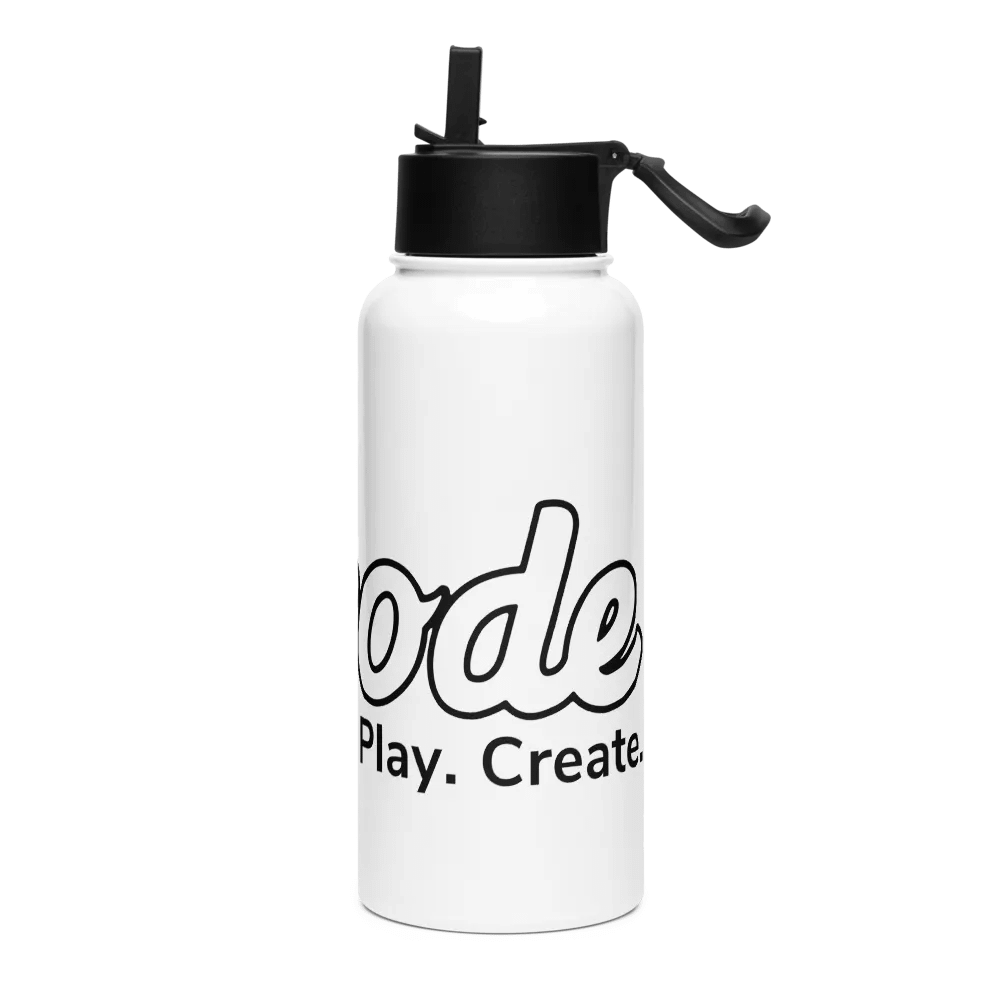 Episode Stainless Steel Waterbottle White With Logo product image (3)