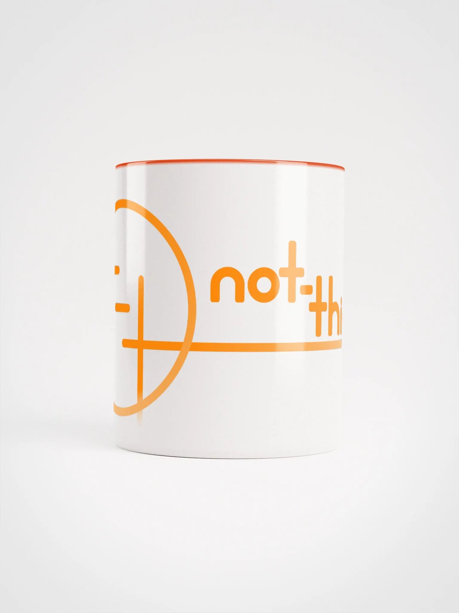 not-things logo and name mug (white) product image (19)