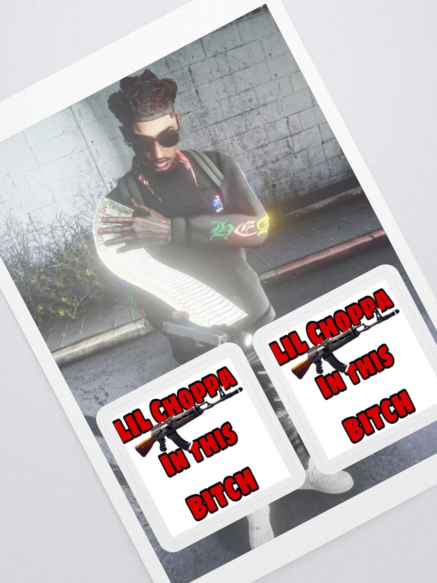 LIL CHOPPA STICKERS product image (1)