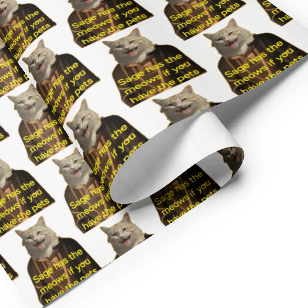 Sage Barter! Wrapping Paper product image (7)