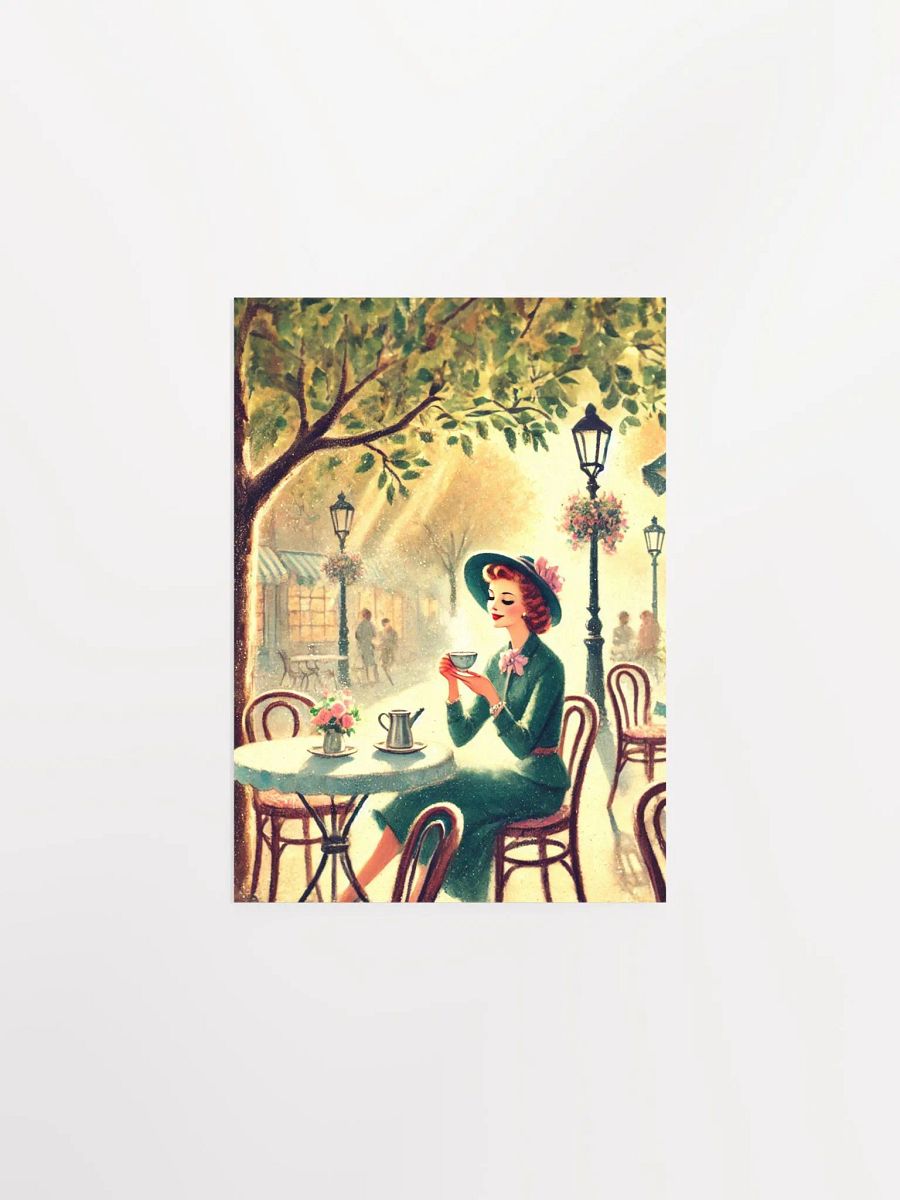 Vintage Style Charming Café Premium Prints and Posters product image (4)