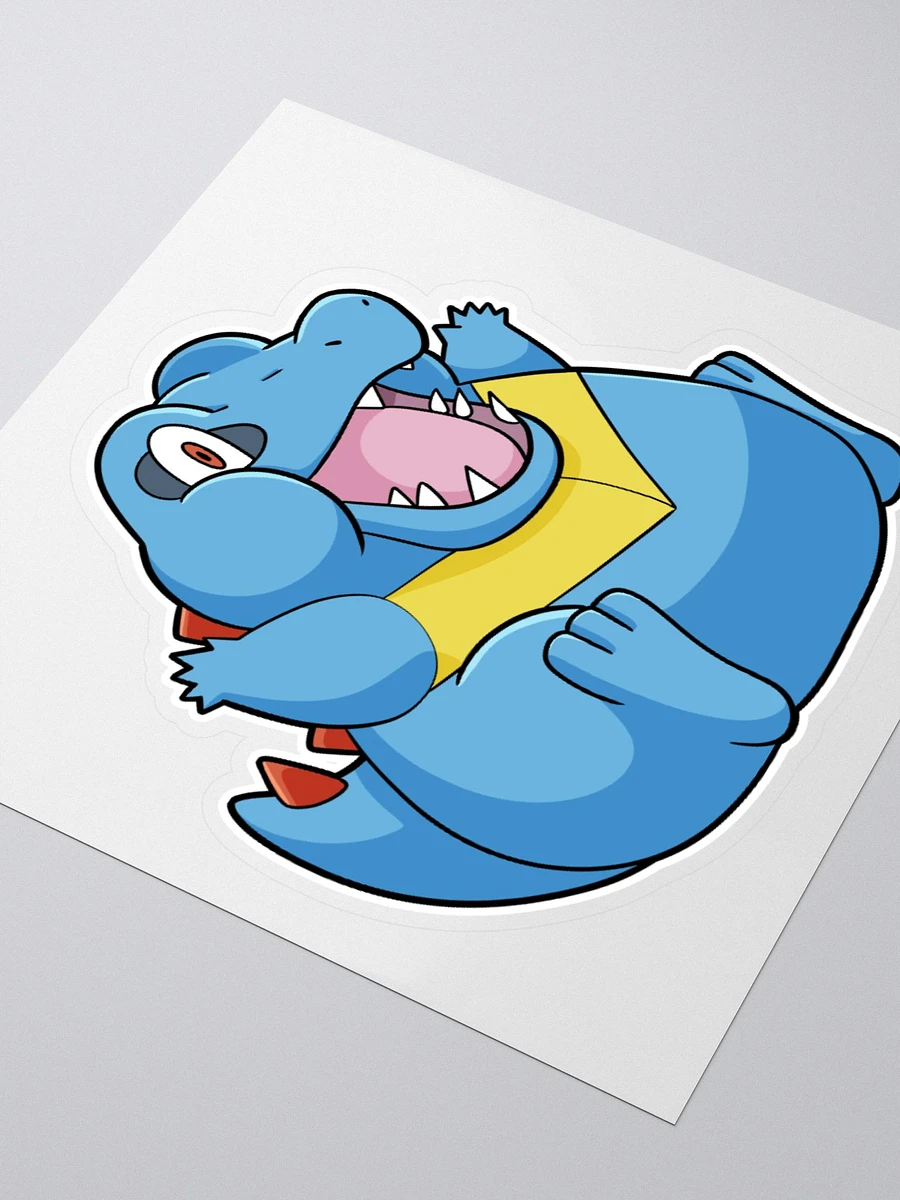 Chubby Totodile Large Sticker product image (3)