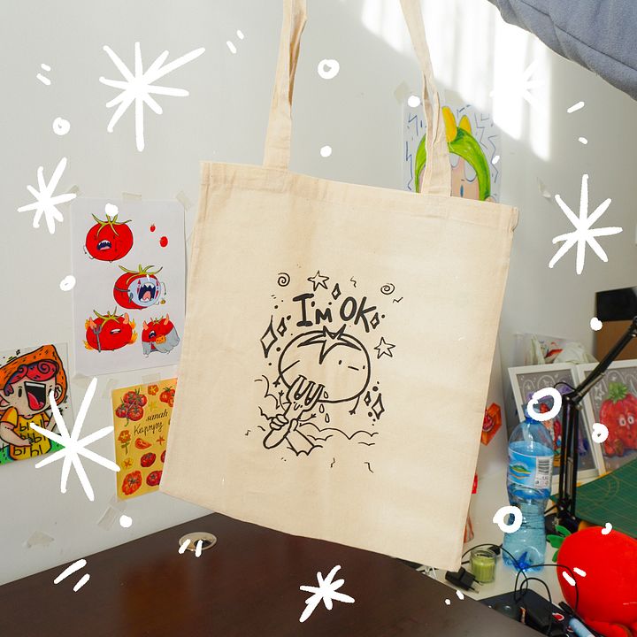I'M OK Tote Bag product image (1)