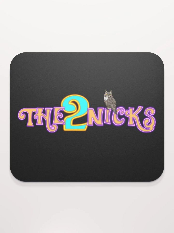 The2Nicks Classic Mouse Pad (Black) product image (1)