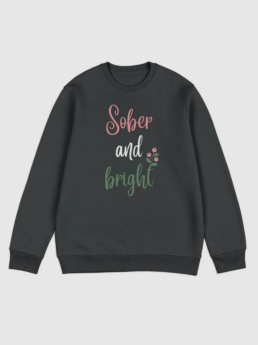 Sober & Bright - Sobriety Christmas Sweater product image (1)