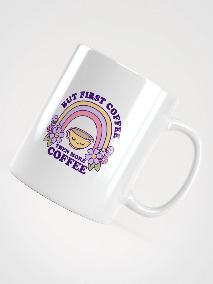 But First Coffee Retro Kawaii Coffee Mug product image (5)