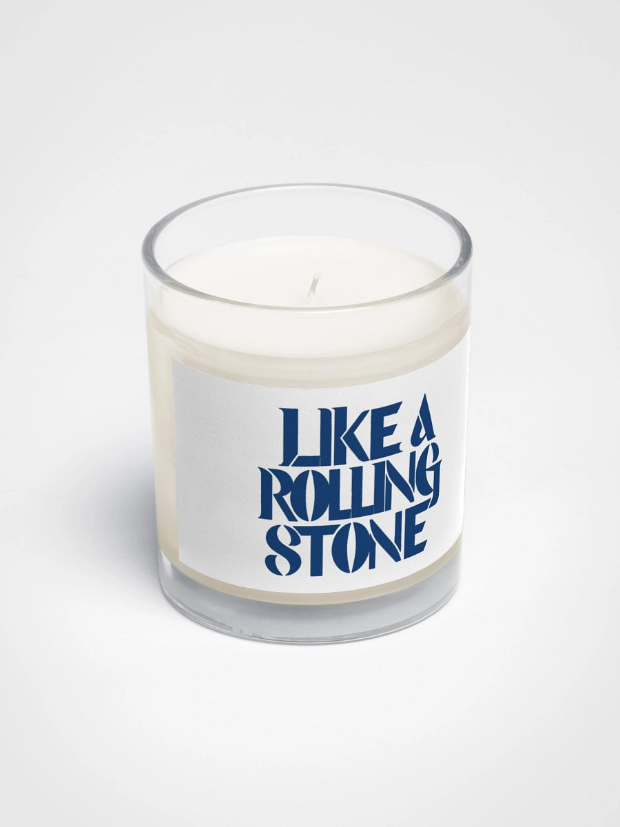 Stylish 'Like a Rolling Stone' Soy Wax Candle product image (2)