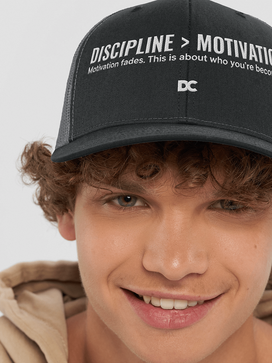 DISCIPLINE > MOTIVATION – BECOMING OVER HYPE | Hat product image (45)
