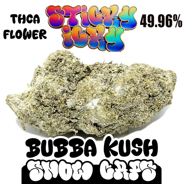 Sticky Icky - THCA Snow Caps Flower - 1/4lb & 1lb product image (1)