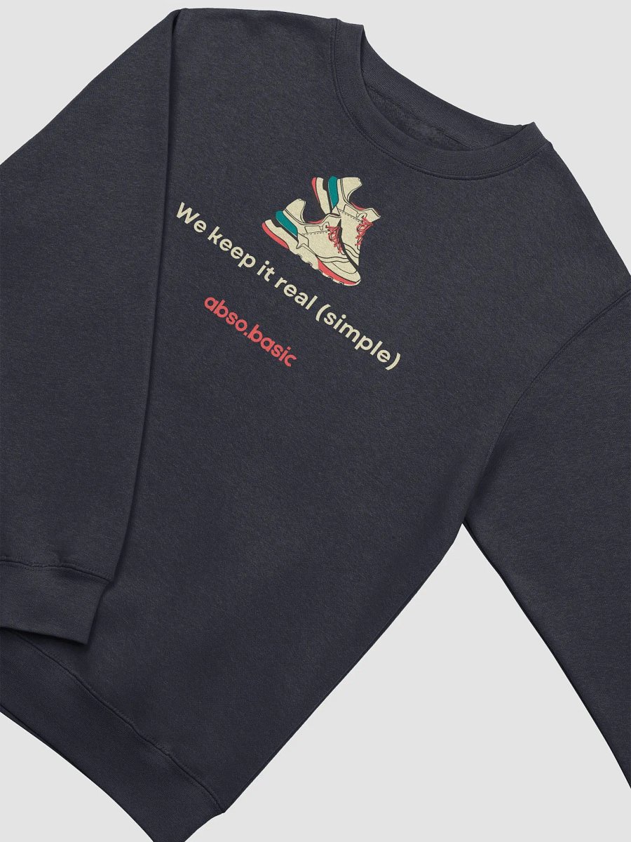 Keep it Real Colorful Kicks Illustrated Unisex Sweatshirt product image (11)