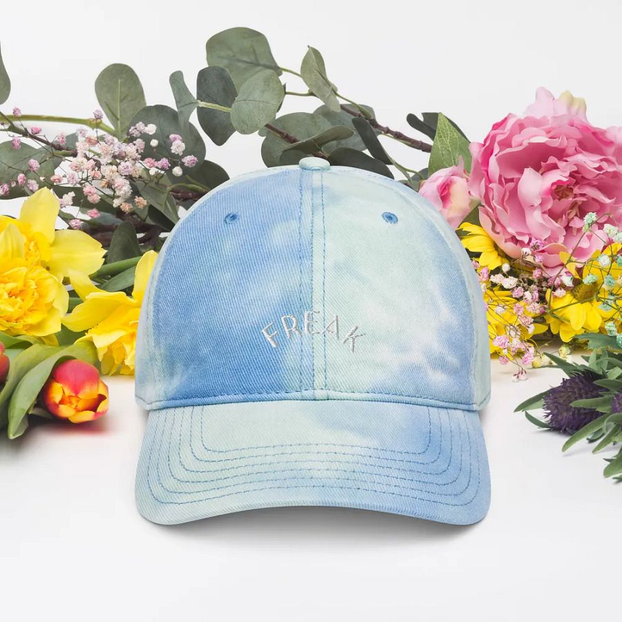 FREAK (Washed Waves) - Tie-Dye Cap product image (5)