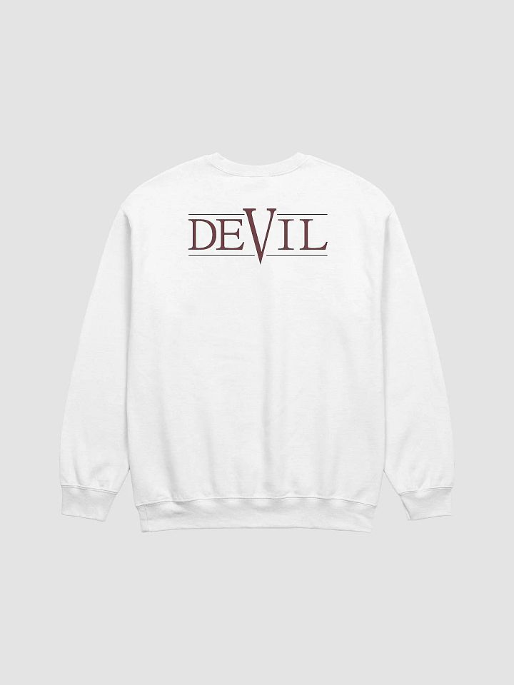 Good Vs Evil - The Devil's On My Back - Gildan Classic Crewneck Sweatshirt product image (2)
