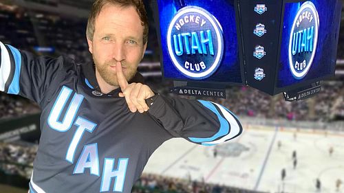 Hockey may be done for the season, but I’m not done with it! Bio link video shows how I snuck into the Utah Mammoth at the De...