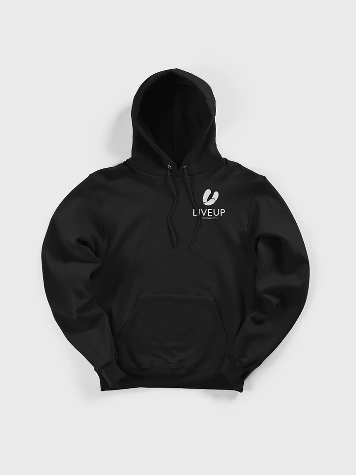 The Black and White Hoodie product image (1)