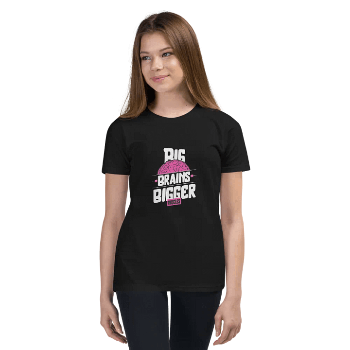 Big Brains Bigger Muscles Kids Shirt product image (5)