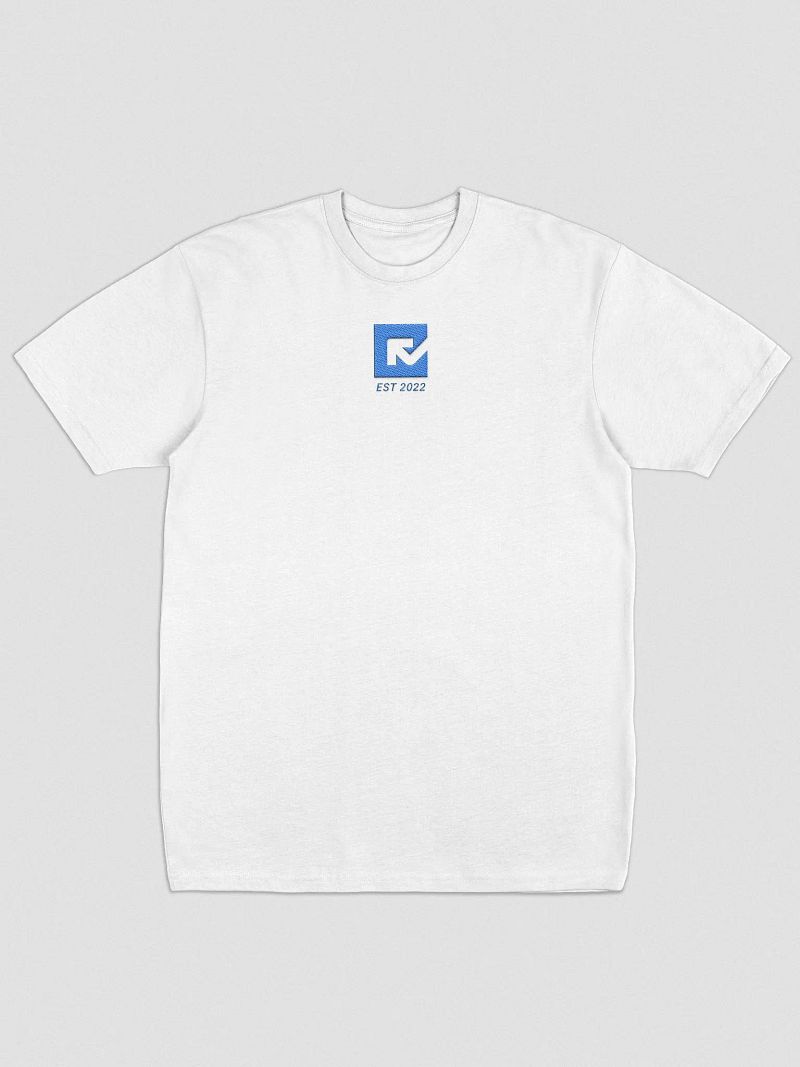 Blue Embroidered JNxrth Tee - (Available in 4 colours)