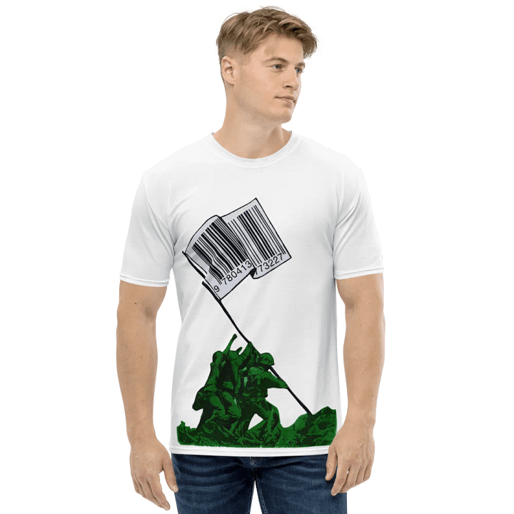 Raising The Flag Of Commerce - All-Over Print Crew Neck T-Shirt product image (2)