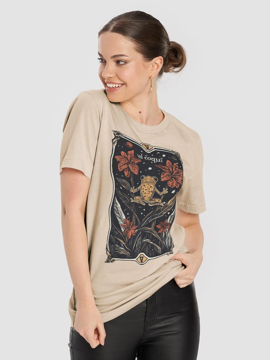El Coquí Carta Tarot Camiseta Unisex product image (4)