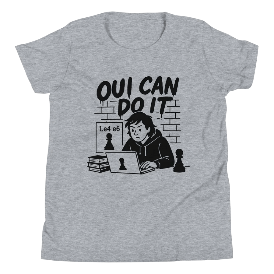 Oui Can Do It - Youth T-Shirt product image (11)