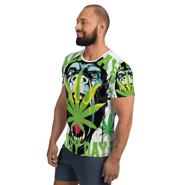 Gorilla Warfare W | All-Over Print Athletic T-Shirt product image (2)