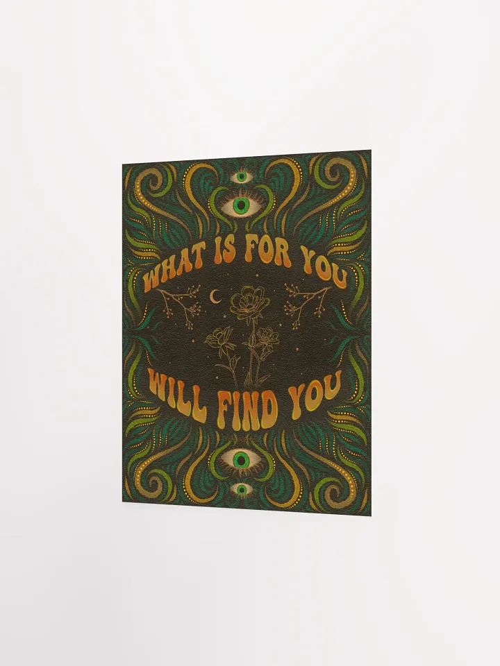 Matte Poster - Will Find You product image (1)